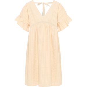 DreiMaster - Jurk - Beige crème - A-lijn