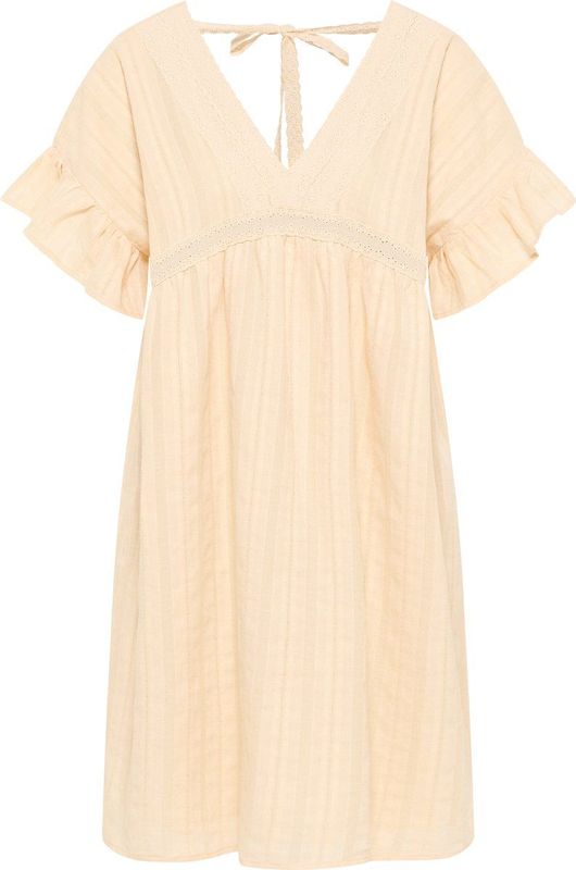 DreiMaster - Jurk - Beige crème - A-lijn