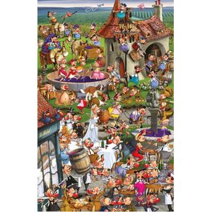 Puzzel Verhaal van de Wijn (1000 stukjes, Comic Serie)