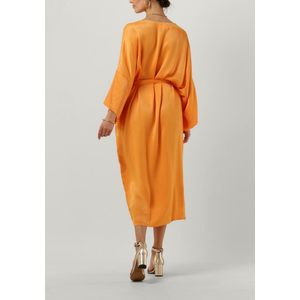 Notre-V Nv-belle Midi Dress Jurken Dames - Rok - Jurk - Oranje - Maat S/M