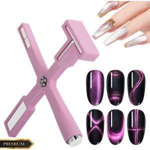 GUAPÀ® Cat Eye Magneet | 4 Diverse Cat Eye Magneten | Gellak | Gel Nagels | Magnetische Gellak | Gel Polish | Cat Eye Magneet 4 Diverse Patronen