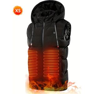Livano Verwarmde Bodywarmer - Heated Vest - Elektrische Bodywarmer - Jas - Oplaadbaar - Heren - Maat XS - Zwart