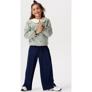 Kledingset - Kledingset - 2delig - Broek Eilet Peacoat Blauwc- Sweater Eustis Slate Gray - Maat 92