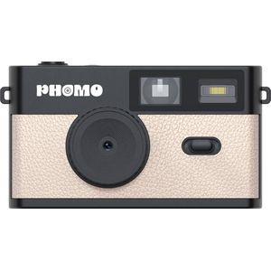 Phomo - Digital Retro Camera - Schermvrij - Beige - 8GB