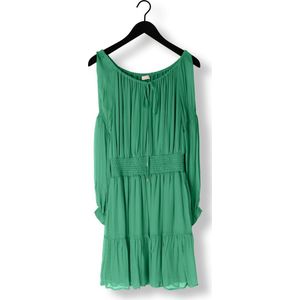 Liu Jo Creponne Dress Jurken Dames - Kleedje - Rok - Jurk - Groen - Maat 40