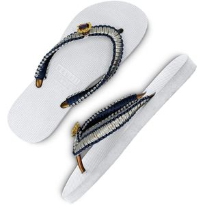 Uzurii Silver Macrame Switch - Wit