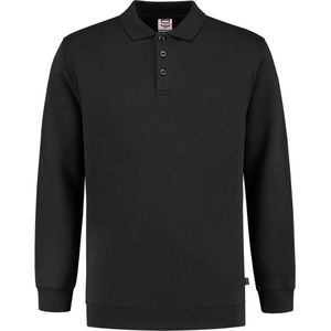 Tricorp Polo Sweater Boord 60°C Wasbaar 301016 Zwart - Maat L