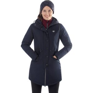 Qhp Winterjas Linde Navy - 36 | Winterkleding ruiter