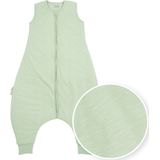 Meyco Baby Slub baby winter slaapoverall jumper - soft green - 80cm