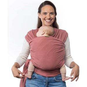 Zandarix Draagzak - De originele baby en pasgeboren Sling - Perfect voor baby's en baby's tot 15 kg - Roze