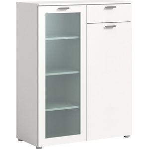 Xeno dressoir 1 lade 2 deuren wit.