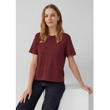 s.Oliver RED LABEL - T-shirt - Effen - Regular Fit - Katoen - Korte Mouwen