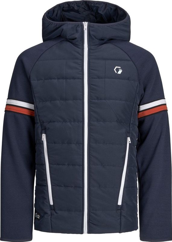 JACK&JONES - JCOLOGAN HYBRID JACKET PS - Heren Jas - Donkerblauw - Plus Size