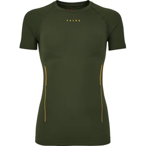 FALKE heren T-shirt Warm - thermoshirt - groen (vertigo) - Maat: M