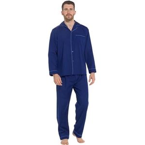 Traditionele 2-delige Herenpyjama voor Comfort en Stijl