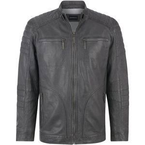 Babista - ZANZINO - Leren Jack - Grijs