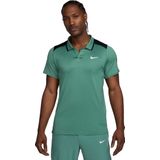 Nike Court Advantage Men Dri-Fit Polo - Tennisshirt - Groen - Heren