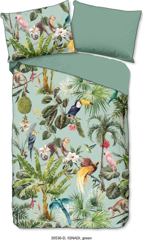 Dekbedovertrek - Blauw - Katoen - 2 Persoons