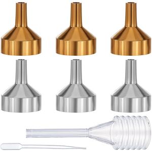 Kleine trechters - roestvrij staal - set van 3