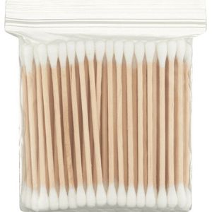 Knaak Wattenstaafjes - Bamboe - 100 stuks - 7,5 cm - Ideaal voor Make-up, Verzorging & Hygiëne