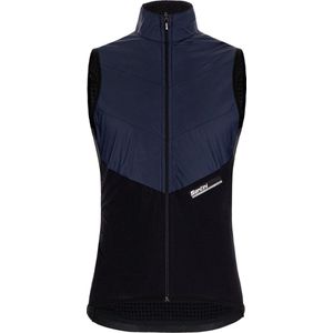 Santini Windstopper mouwloos Zwart Heren - Redux Vigor Sleeveless Vest Black - XS