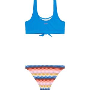 Protest Prtnaom Jr – Bralette bikini set Meisjes – Gestreept – Uitneembare vulling – Palaceblue