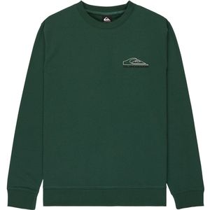 Quiksilver - Basic Graphic - Sweatshirt - Groen - Regular Fit