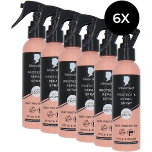 Schwarzkopf Protect & Repair Spray - 6 x 150 ml