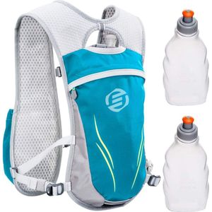Equivera Hydratatie Vest - Hydratatievest - Hydratatievest Hardlopen - Water Vest - Hydratatie Rugzak - Hydratatiepack - Voor Hardlopen, Marathons, Hiking, Fietsen