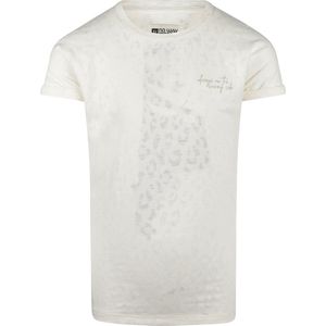 No Way Monday R-girls 2 Meisjes T-shirt - Off white - Maat 104