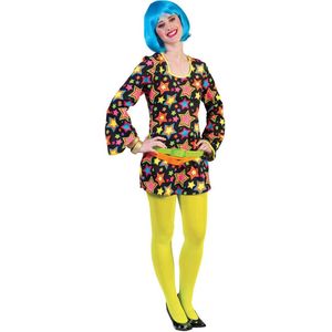 Jaren 80 & 90 Kostuum | Funky Star Jurk Vrouw | Maat 36-38 | Carnaval kostuum | Verkleedkleding