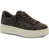 TAMARIS - Sneakers - Bruin - 6,5 cm Hoge Schacht - T-FLOW EFFECT Technologie