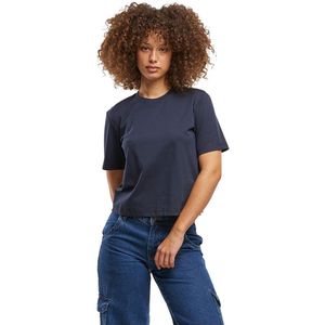 Build Your Brand - T-shirt - Donkerblauw - Dames