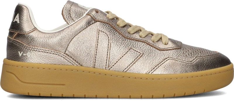 Veja V-90 Sneakers - Leer - Dames - Bronskleurig - Maat 37