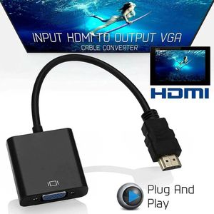 Viatel HDMI Naar VGA Adapter - 1080P - Inclusief Audio