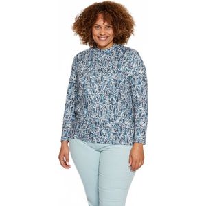 Stretch chinée gebreid onderhemd