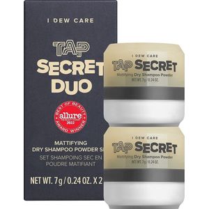 I DEW CARE - Tap Secret Mattifying Dry Shampoo Powder - Droogshampoo - Anti-vet haar - Droogpoeder - Volume haar - Cadeauset - 2 stuks