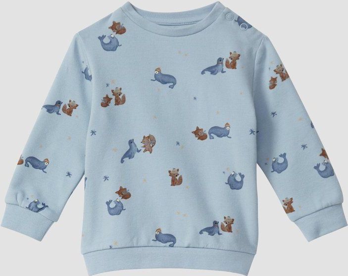 s.Oliver - Sweatshirt - Zacht - Met All-over Print