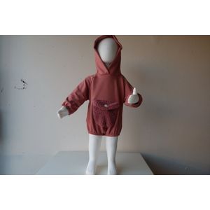 Teddy Romper Buidelzak Roze 9-12 - romper - babykleding - baby born - rompertjes baby - buidelzak - rompertjes - romper lange mouw - teddy - baby pakje - baby kleding meisje - baby kleding jongens - baby kleding unisex, kerstcadeau, little, dutch