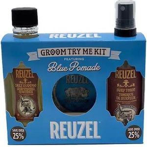 REUZEL Blue Groom Try Me Kit