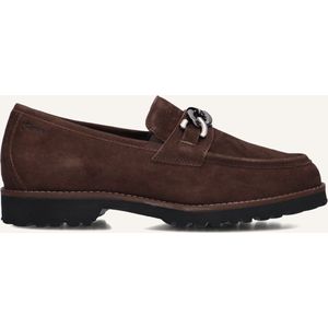 Instappers - Effen - Leer - Platte Hak