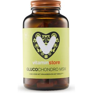 Vitaminstore - GlucoChondro MSM (met glucosamine) - 120 tabletten