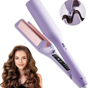 DailySupplies® Wafeltang – Wafeltang Voor Dik en Dun Haar – Wave Tang Voor krullen – Krultang met Handschoenen – Met Haarspelden