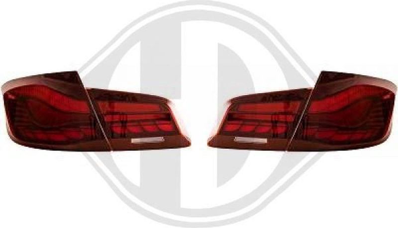 BMW - 5 (F10) - Achterlichtenset - Rood - Model 2009 tot 2016-10