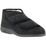 Varomed - Huisschoen Toni - Zwart - Schurwollen Voering - Unisex