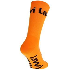 LAWI Fietssokken Zorbig - Oranje - Maat 35-38