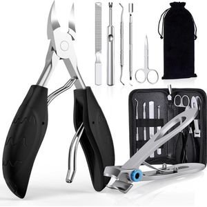 Manicure Set - Nagelknipper - Nagelschaar - Nagelset - Kalknagel - Ingegroeide Teennagel - Vijl - Nageltang