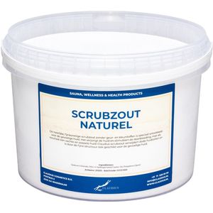 Scrubzout Naturel 20 KG - Hydraterende Lichaamsscrub