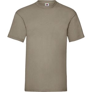 Fruit of the Loom - 5 stuks Valueweight T-shirts Ronde Hals - Khaki - L