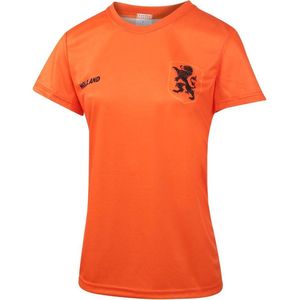 Nederlands Elftal Dames Voetbalshirt Thuis Blanco 2019-2021 Dames Junior - Maat 140